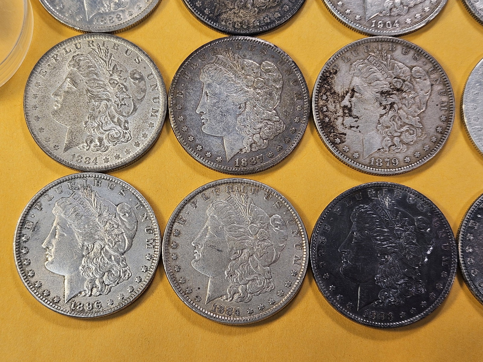 **FULL ROLL** Twenty Morgan Silver Dollars - 4