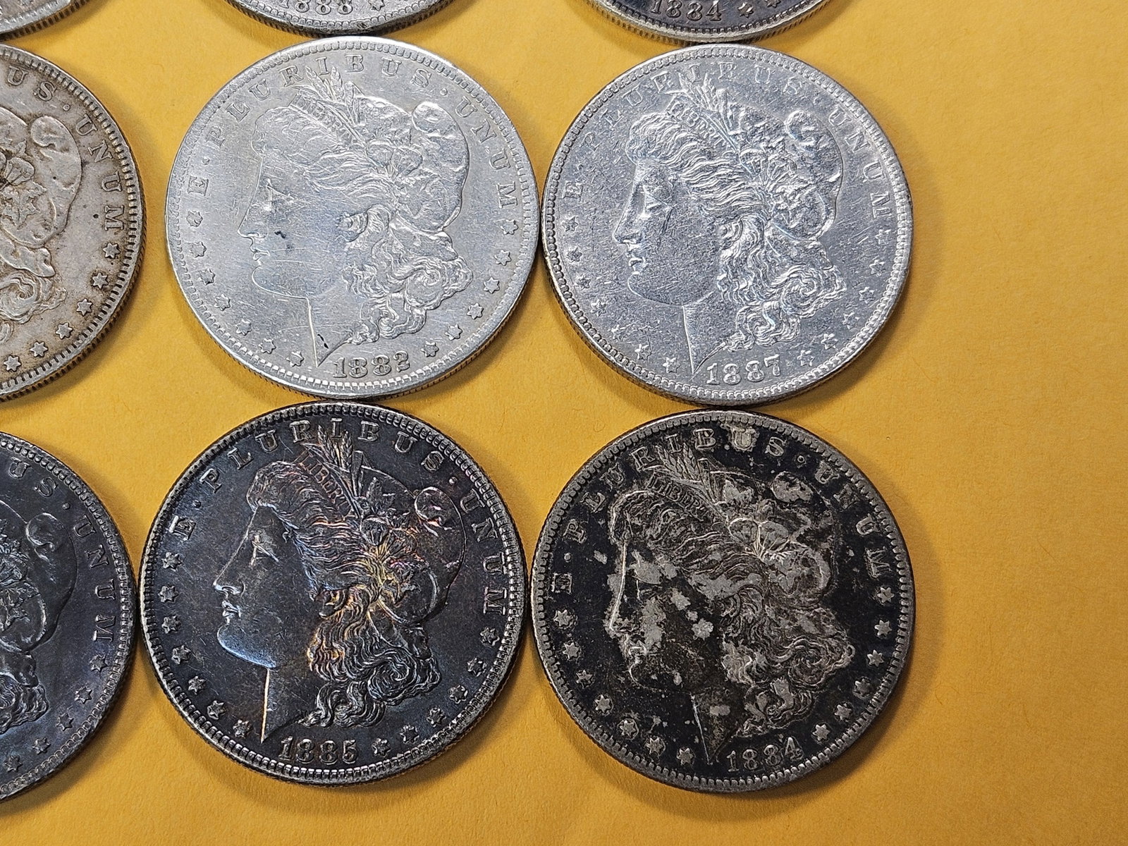 **FULL ROLL** Twenty Morgan Silver Dollars - 5