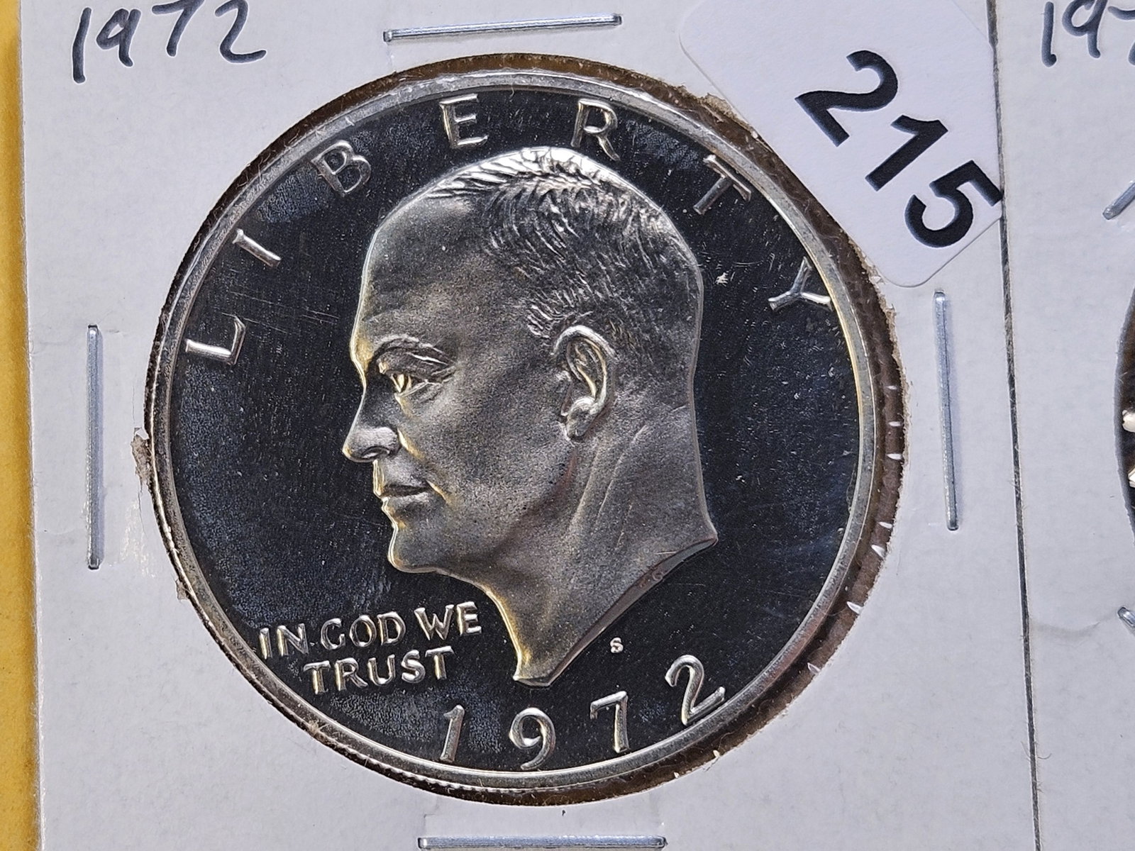 Two GEM Proof Eisenhower Silver Dollars - 2