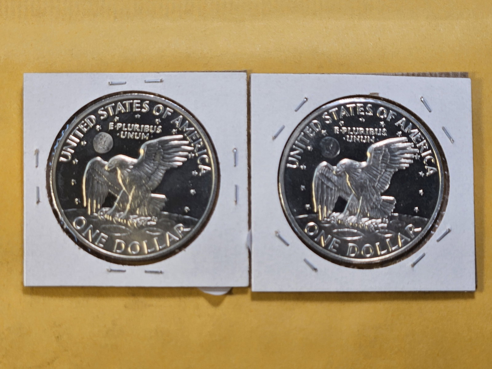 Two GEM Proof Eisenhower Silver Dollars - 4