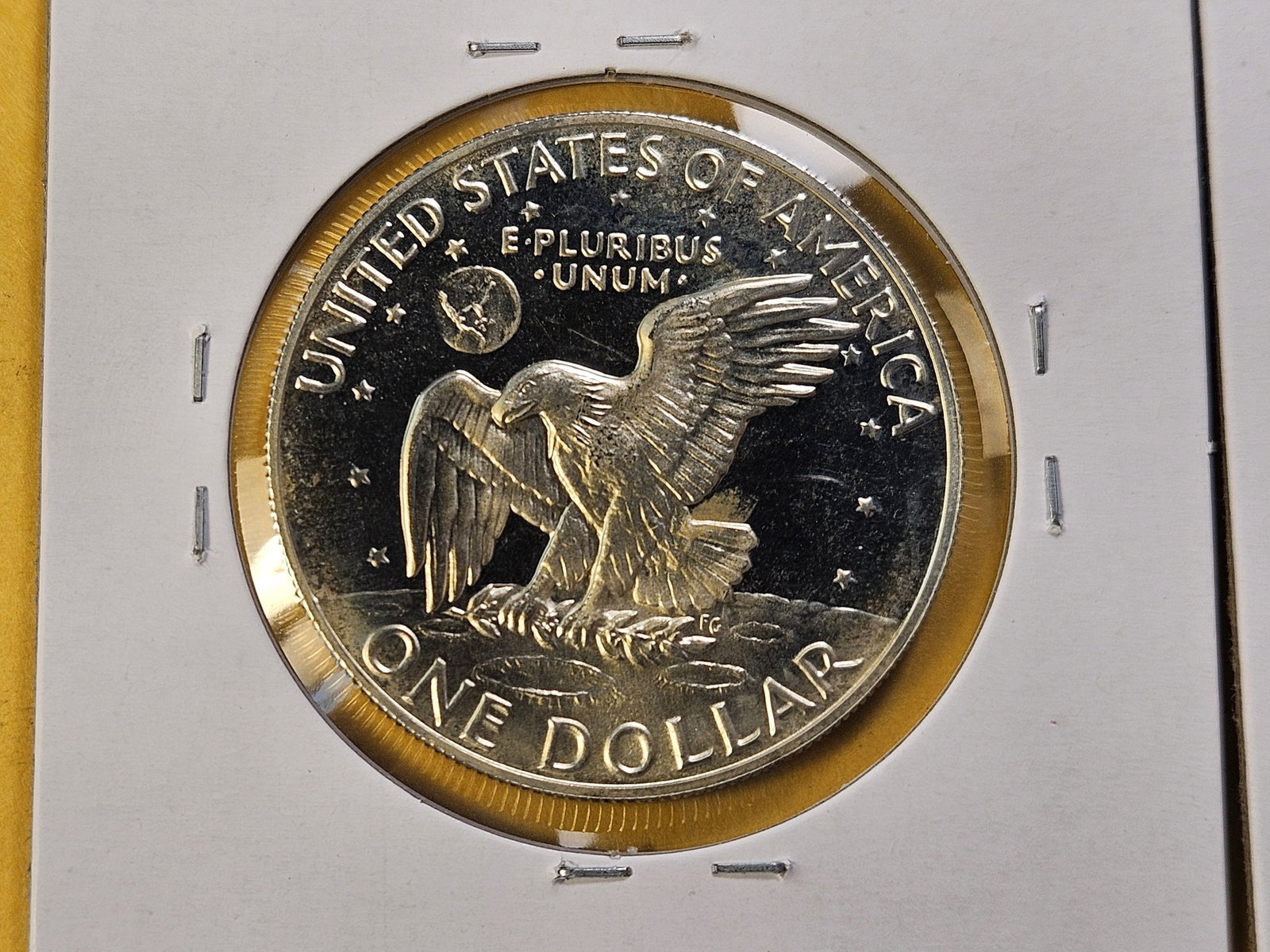 Three GEM Proof Eisenhower Silver Dollars - 6