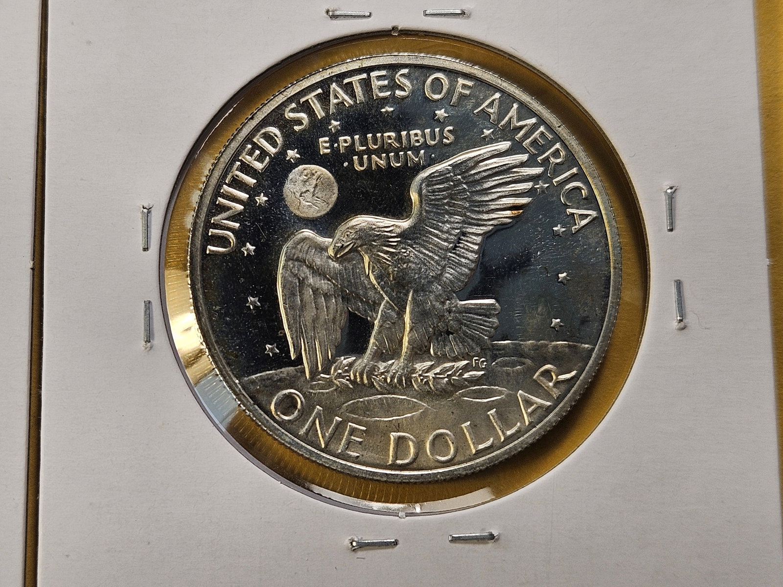 Three GEM Proof Eisenhower Silver Dollars - 7