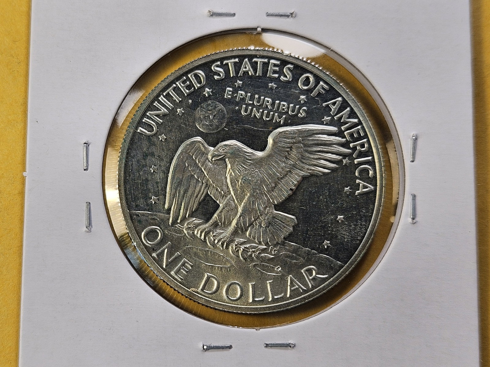 Three GEM Proof Eisenhower Silver Dollars - 8