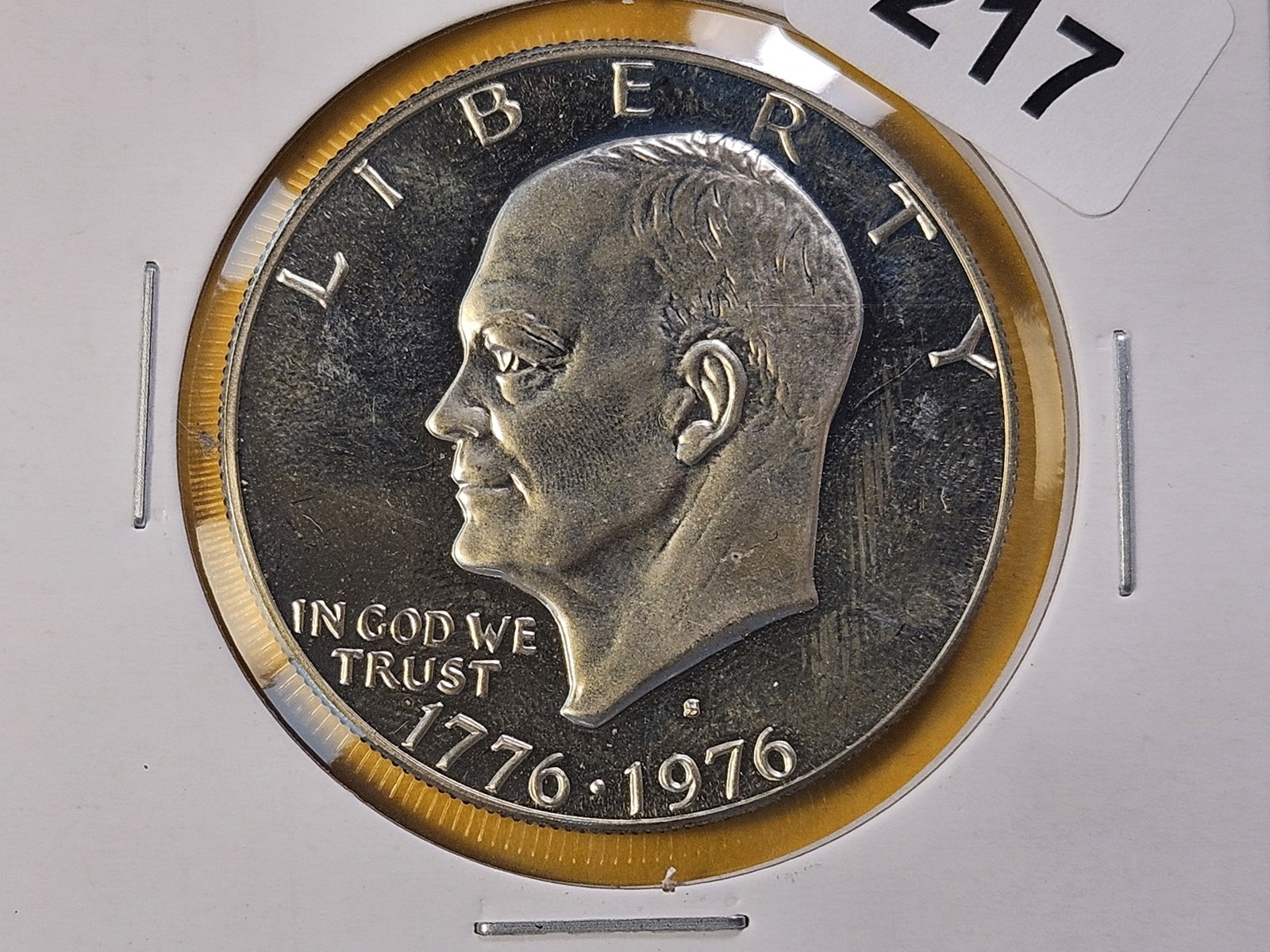 Two GEM Proof Eisenhower Silver Dollars - 2