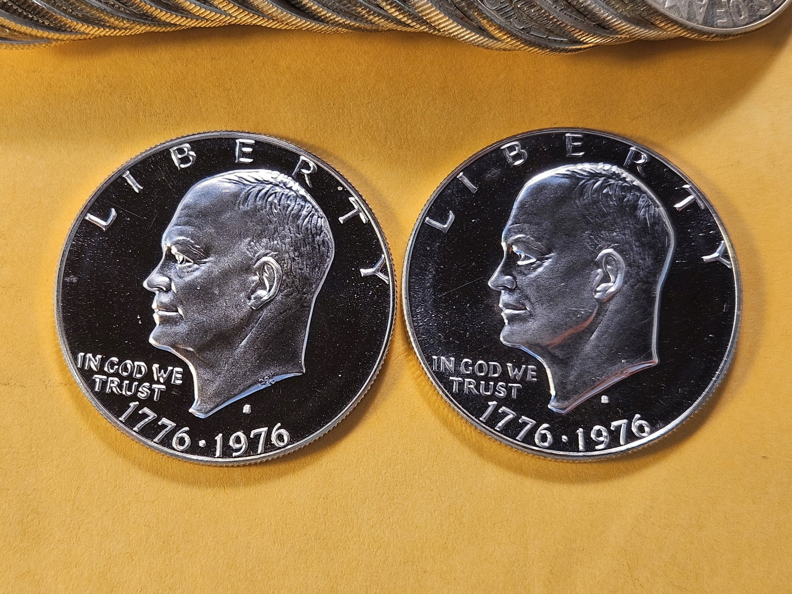 Eighteen 1976-S Eisenhower Silver Dollars - 3