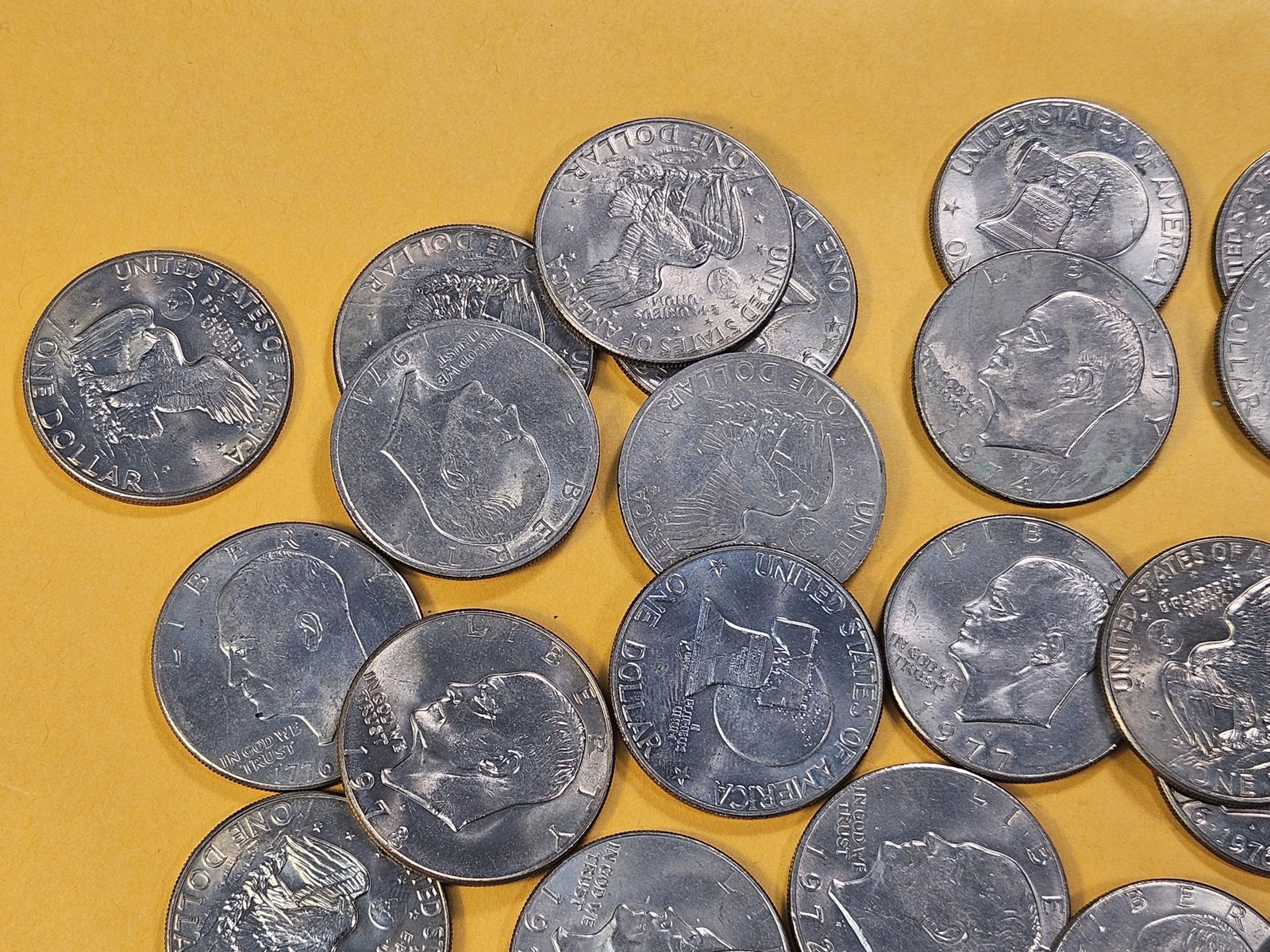 Forty-one Mixed Eisenhower Dollars - 2