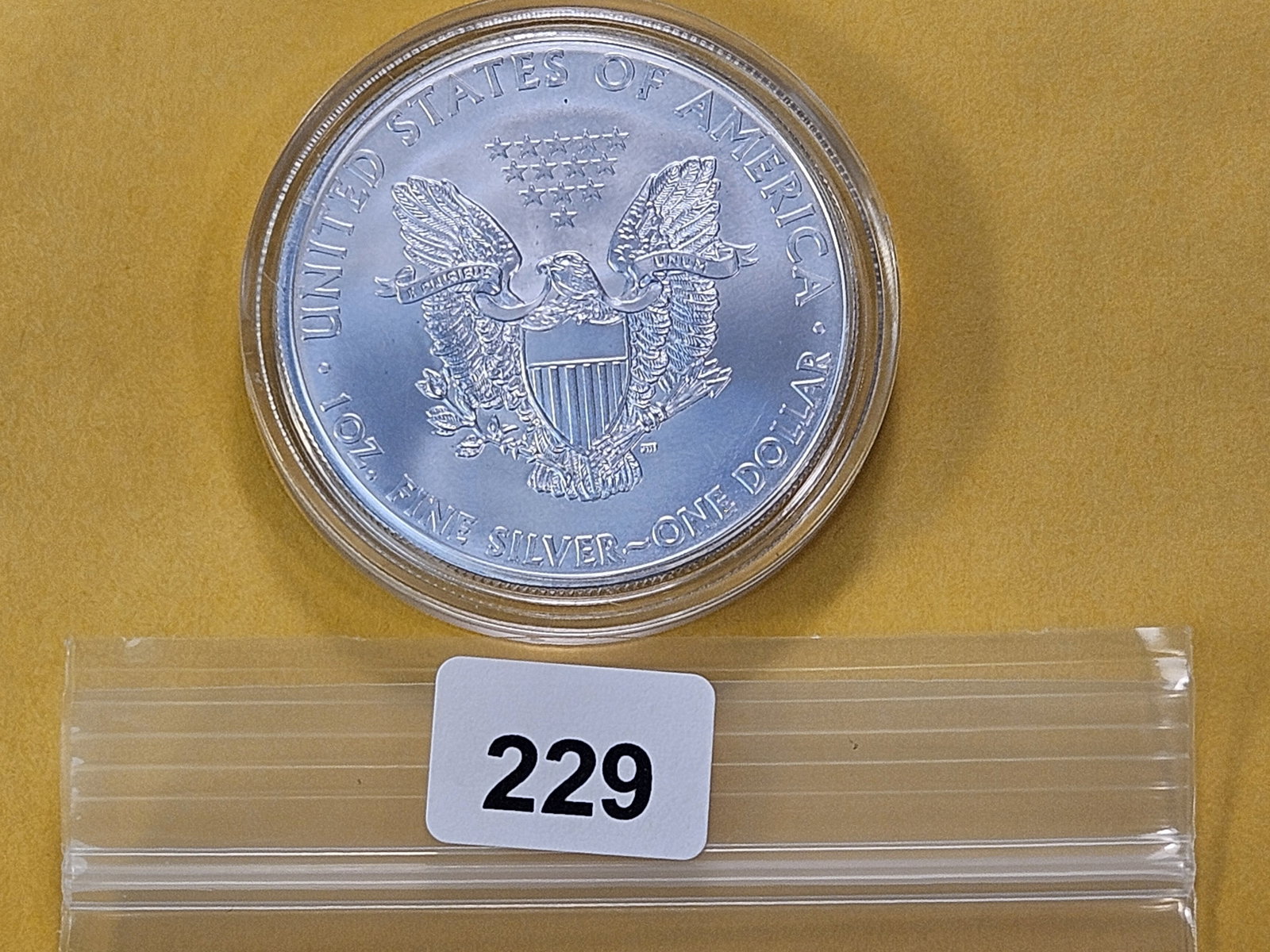 GEM Brilliant Uncirculated 2008 American Silver Eagle - 3