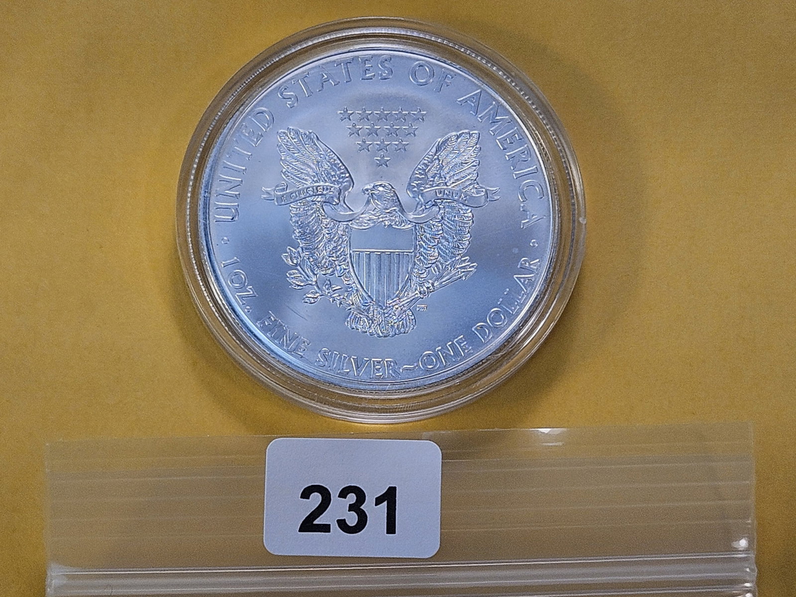 GEM Brilliant Uncirculated 2008 American Silver Eagle - 3