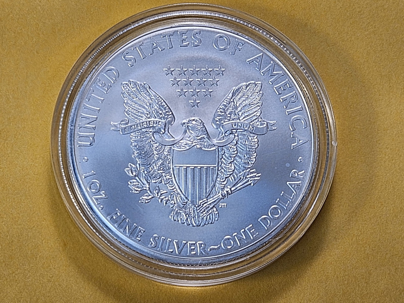 GEM Brilliant Uncirculated 2008 American Silver Eagle - 4