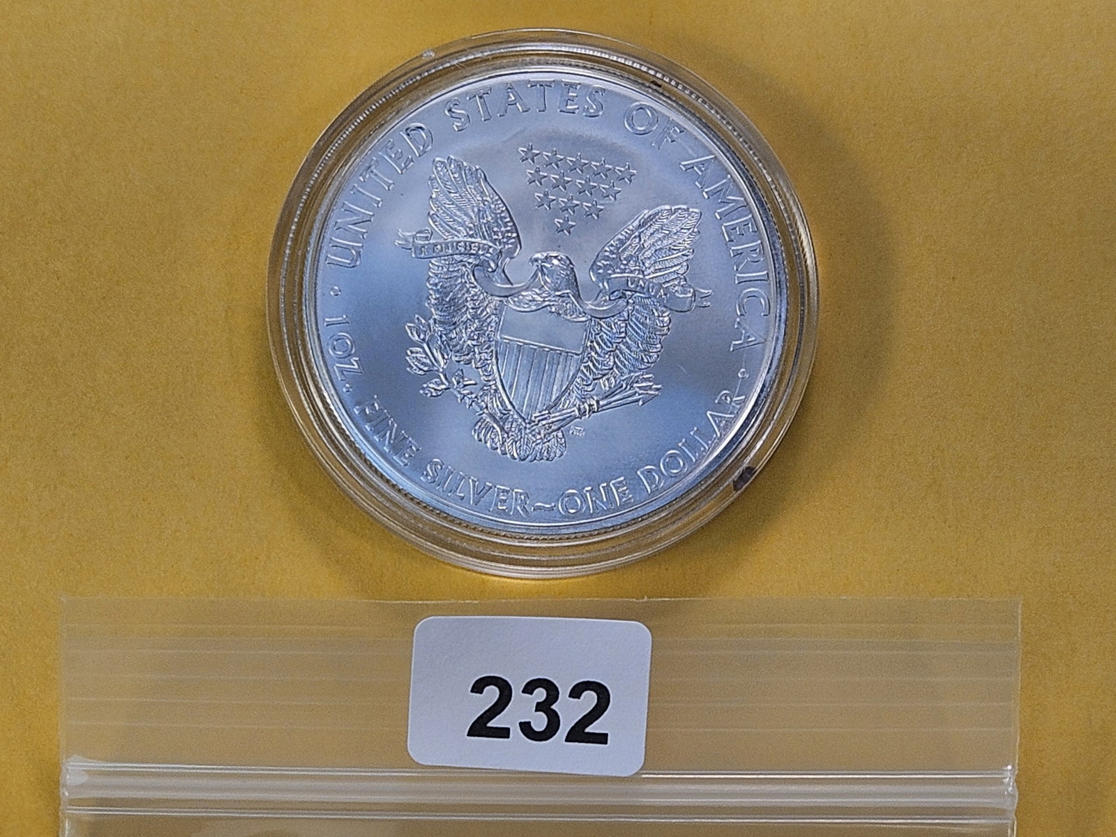 GEM Brilliant Uncirculated 2008 American Silver Eagle - 3