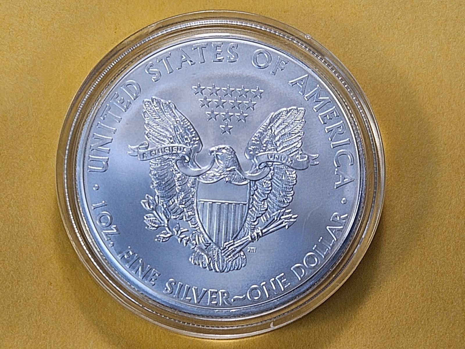 GEM Brilliant Uncirculated 2008 American Silver Eagle - 4