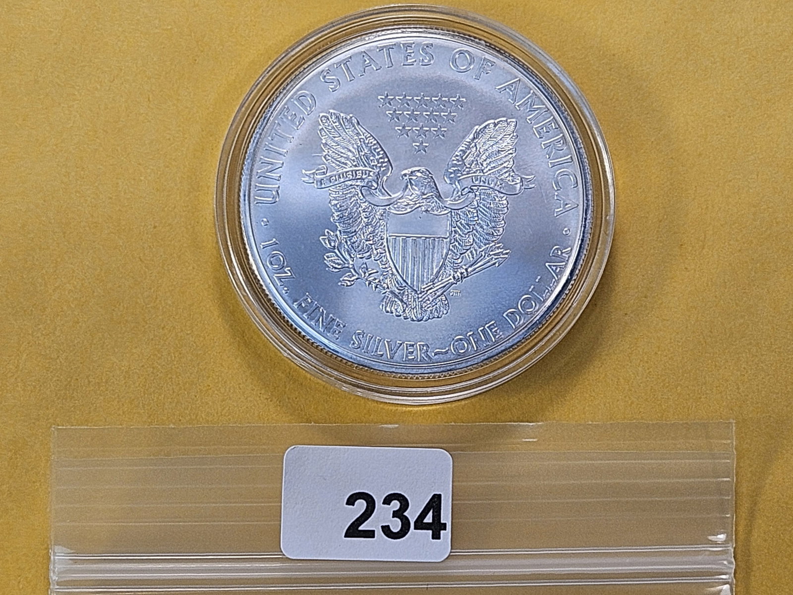 GEM Brilliant Uncirculated 2008 American Silver Eagle - 3