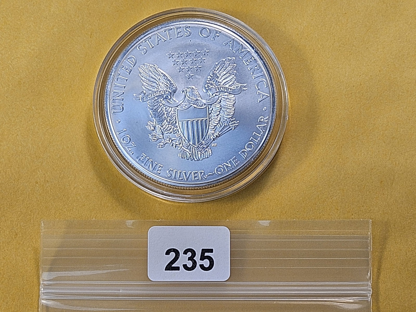 GEM Brilliant Uncirculated 2008 American Silver Eagle - 3