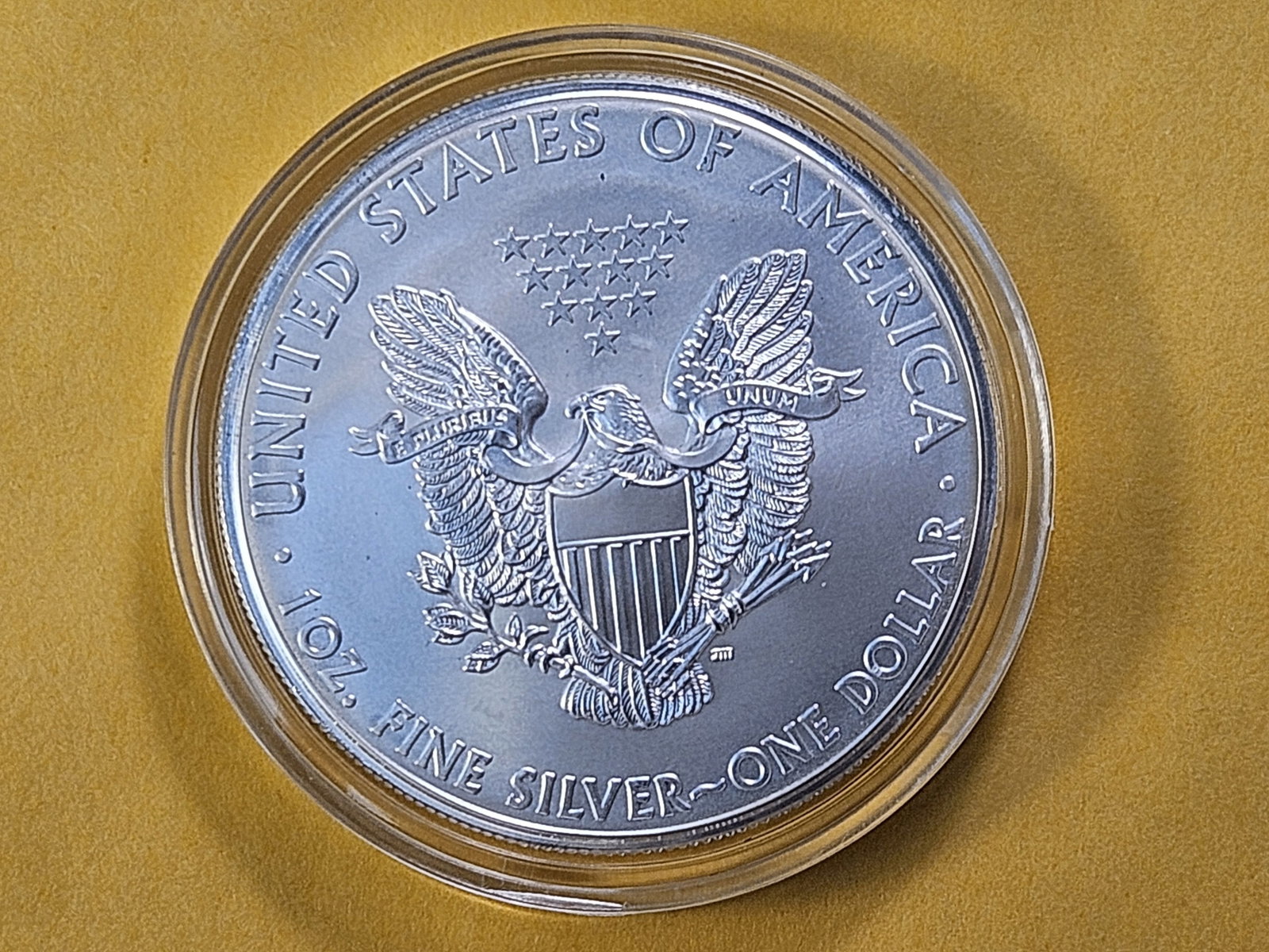 GEM Brilliant Uncirculated 2008 American Silver Eagle - 4