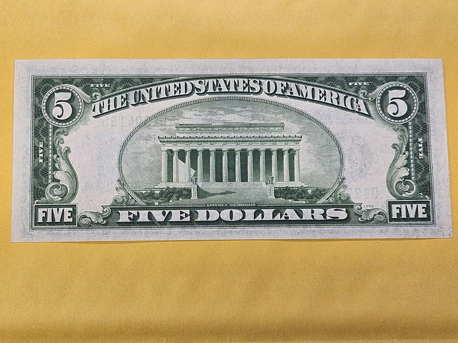 Better Grade Series 1934 Five Dollar Federal Reserve Note - 4