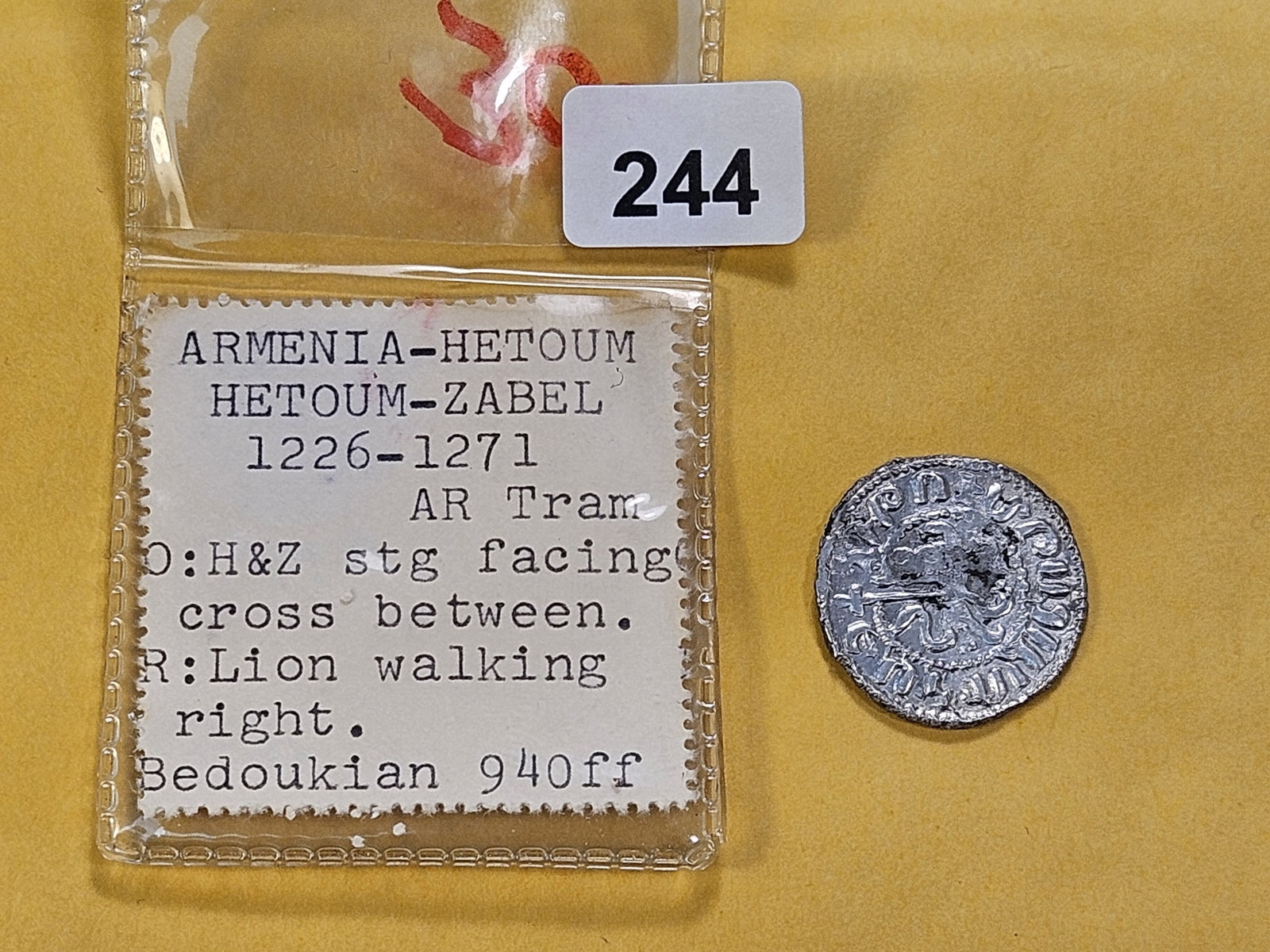 1226-1271 Armenia Silver Tram - 3
