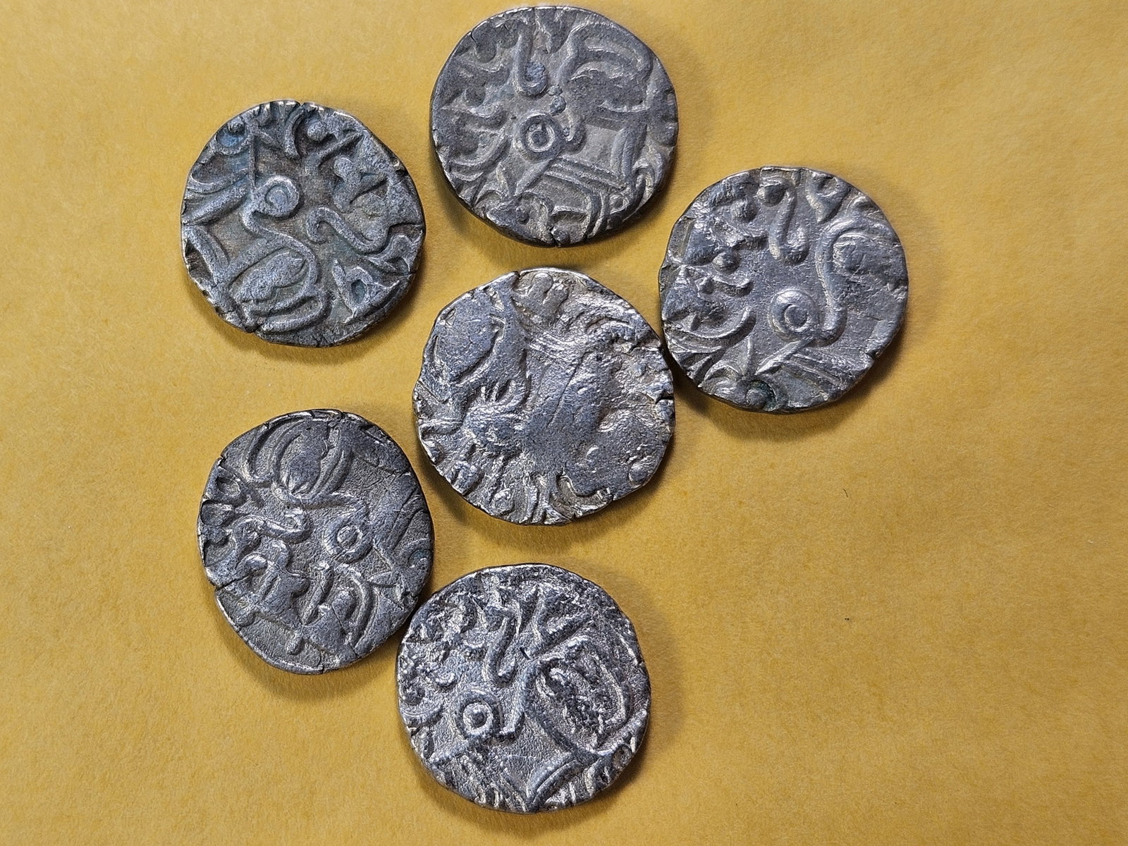 Six Ottoman Empire Siver Coins - 2