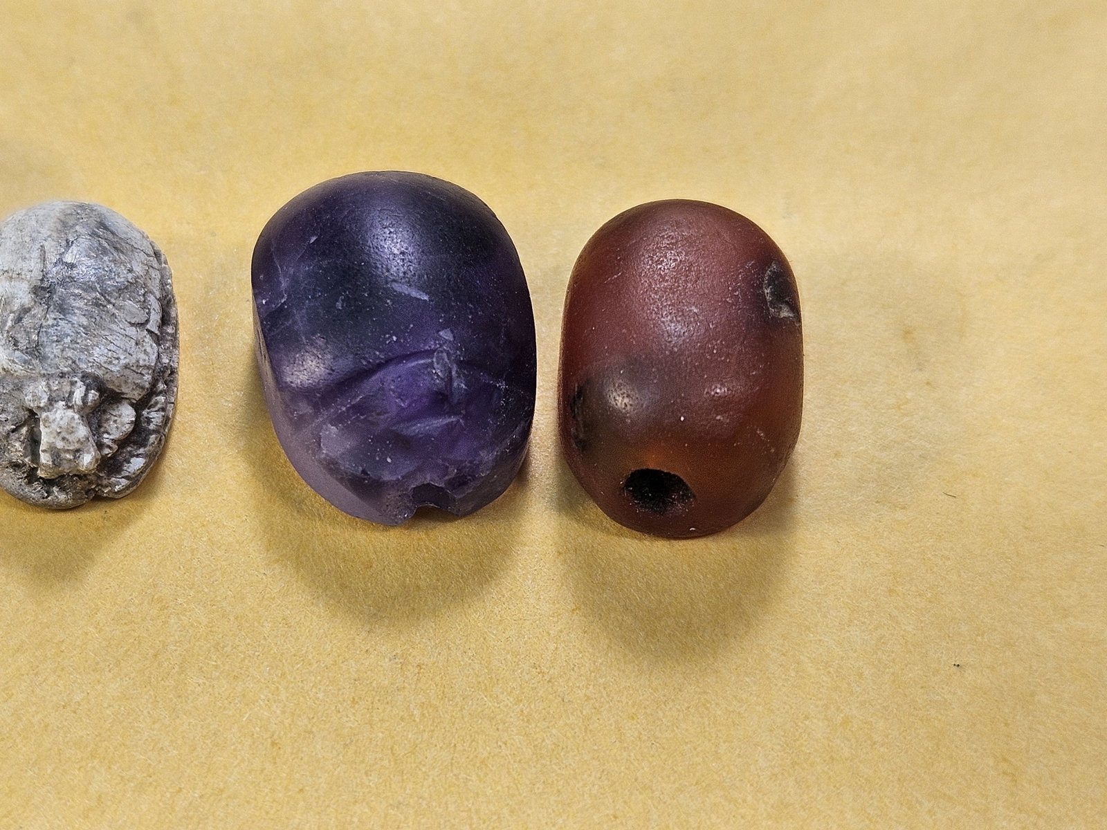 Five Egyptian Scarab Coins - 3
