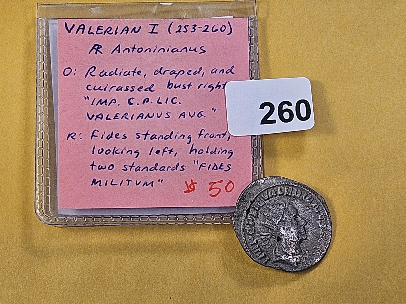ANCIENT! 253-260 A.D. Roman Coins - 2