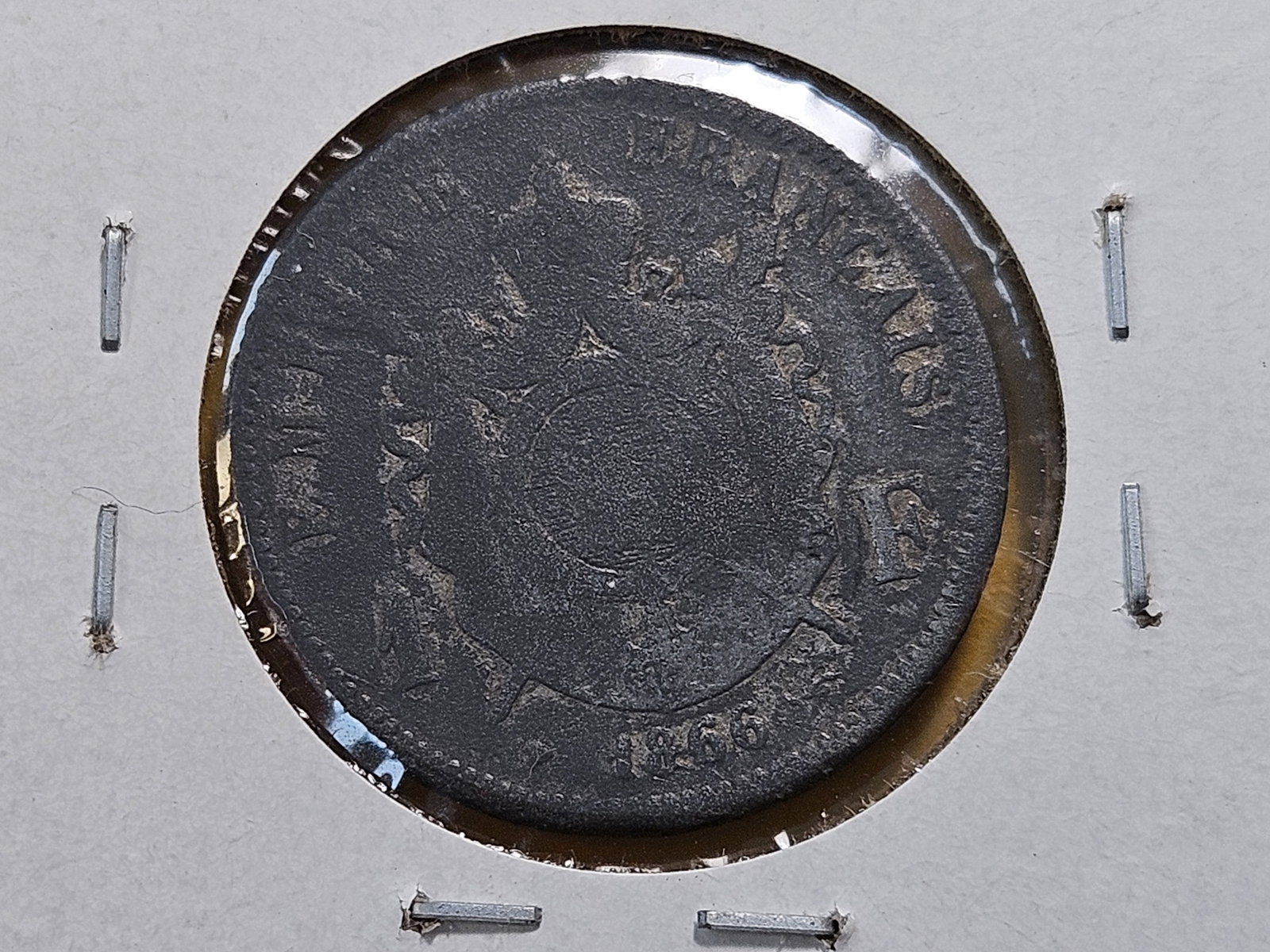1866 France Silver Franc - 4