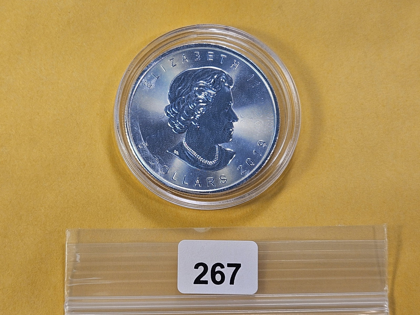 GEM Brilliant Uncirculated 2019 Canadian Silver Five Dollars - 3