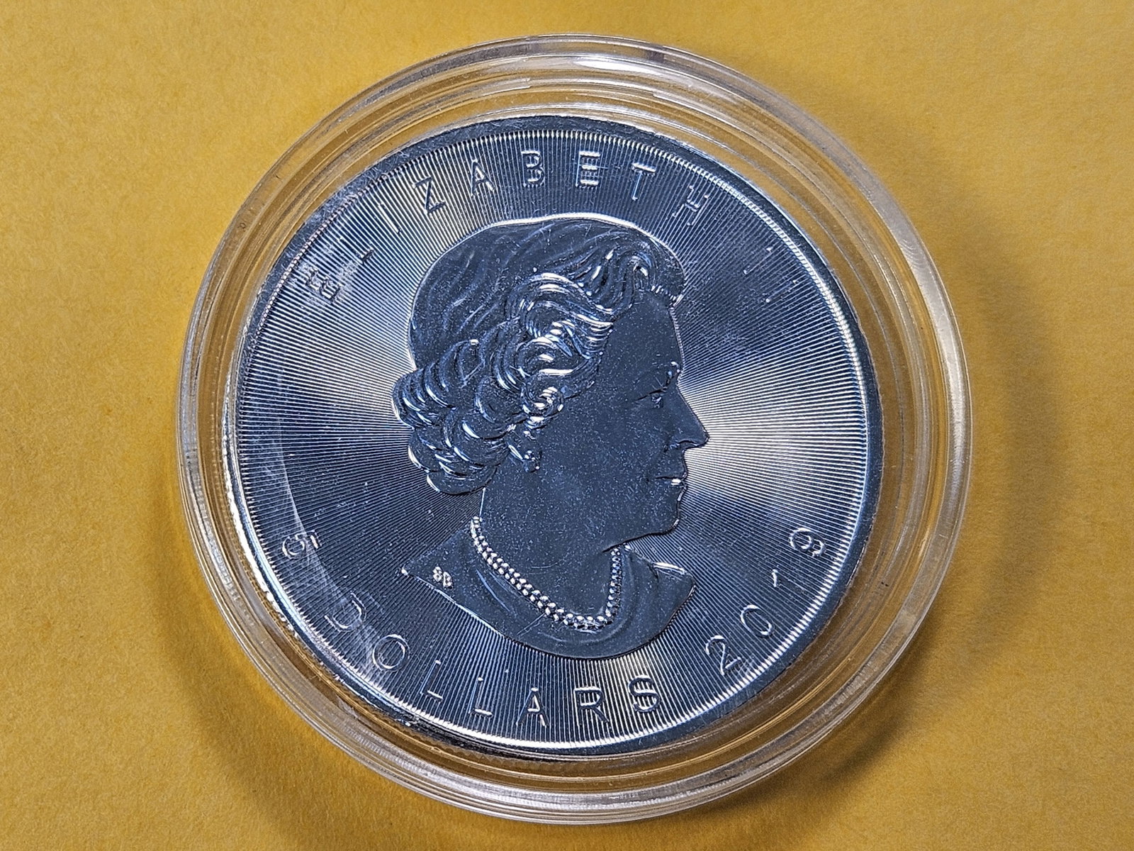 GEM Brilliant Uncirculated 2019 Canadian Silver Five Dollars - 4