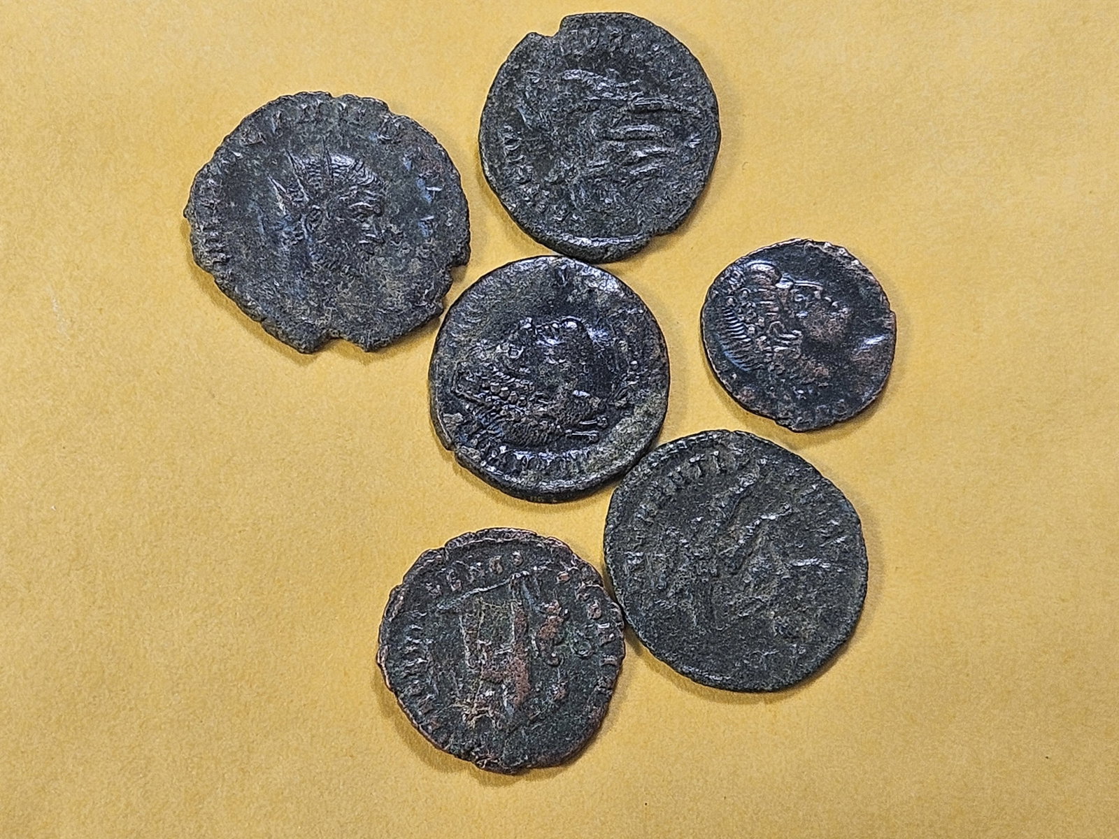 ANCIENTS! Six Roman Coins - 2