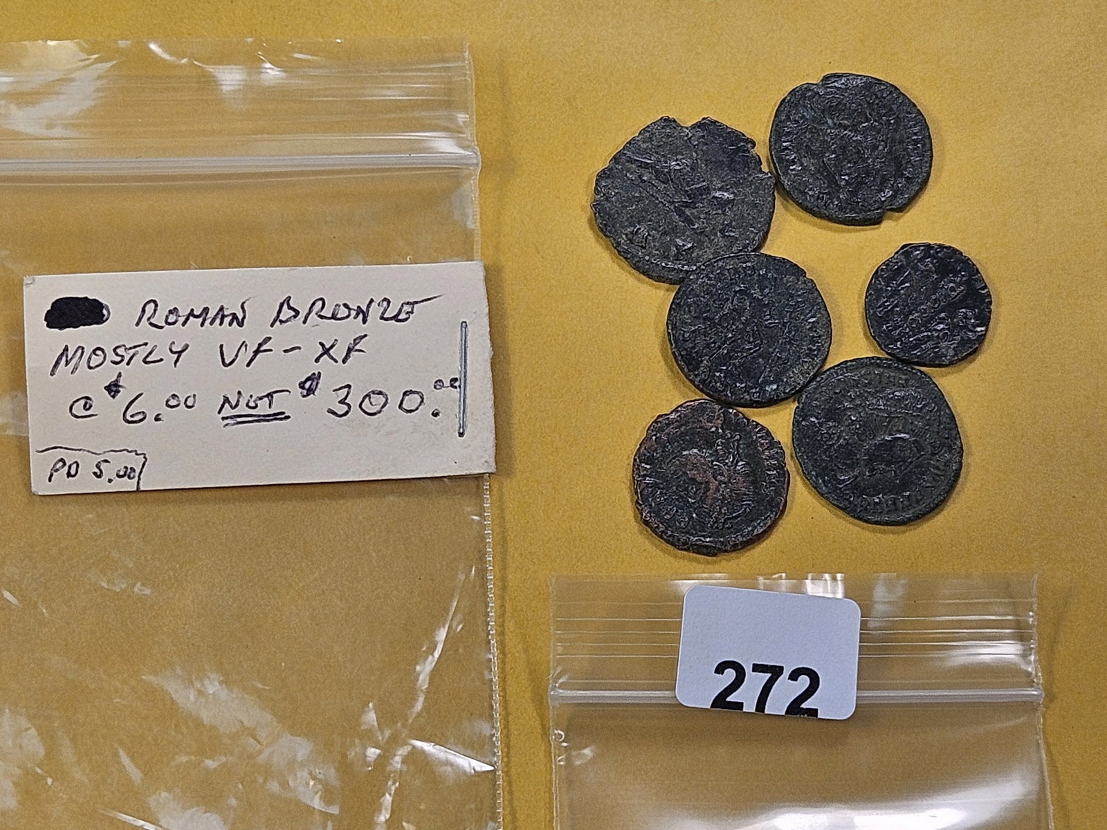 ANCIENTS! Six Roman Coins - 3