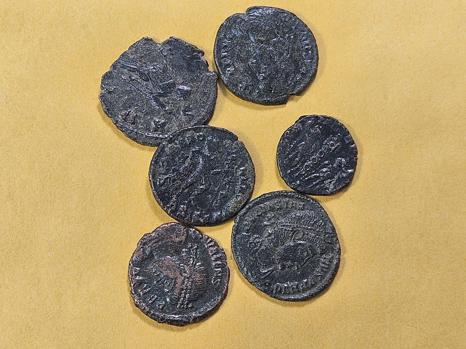 ANCIENTS! Six Roman Coins - 4