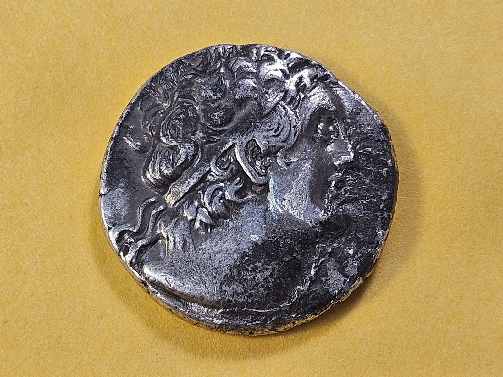 ANCIENT! 115-114 B.C. Egyptian Silver Tetradrachm: Ancient Egypt!