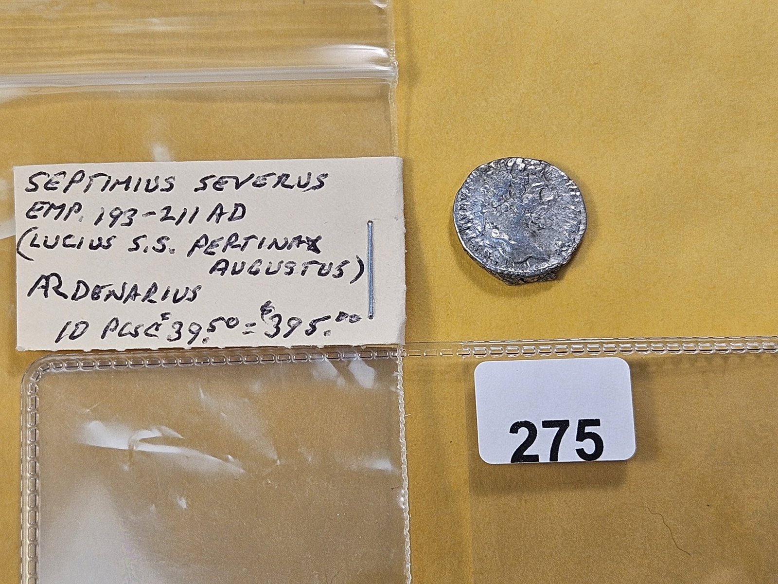 ANCIENT! 193-211 A.D. Roman Silver Coin - 2