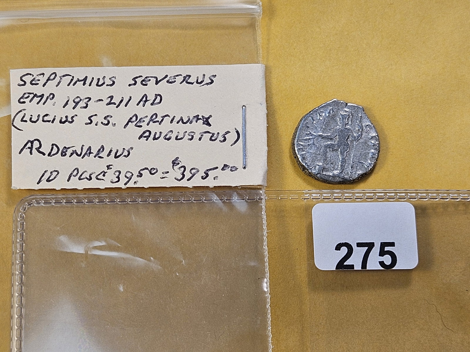 ANCIENT! 193-211 A.D. Roman Silver Coin - 3