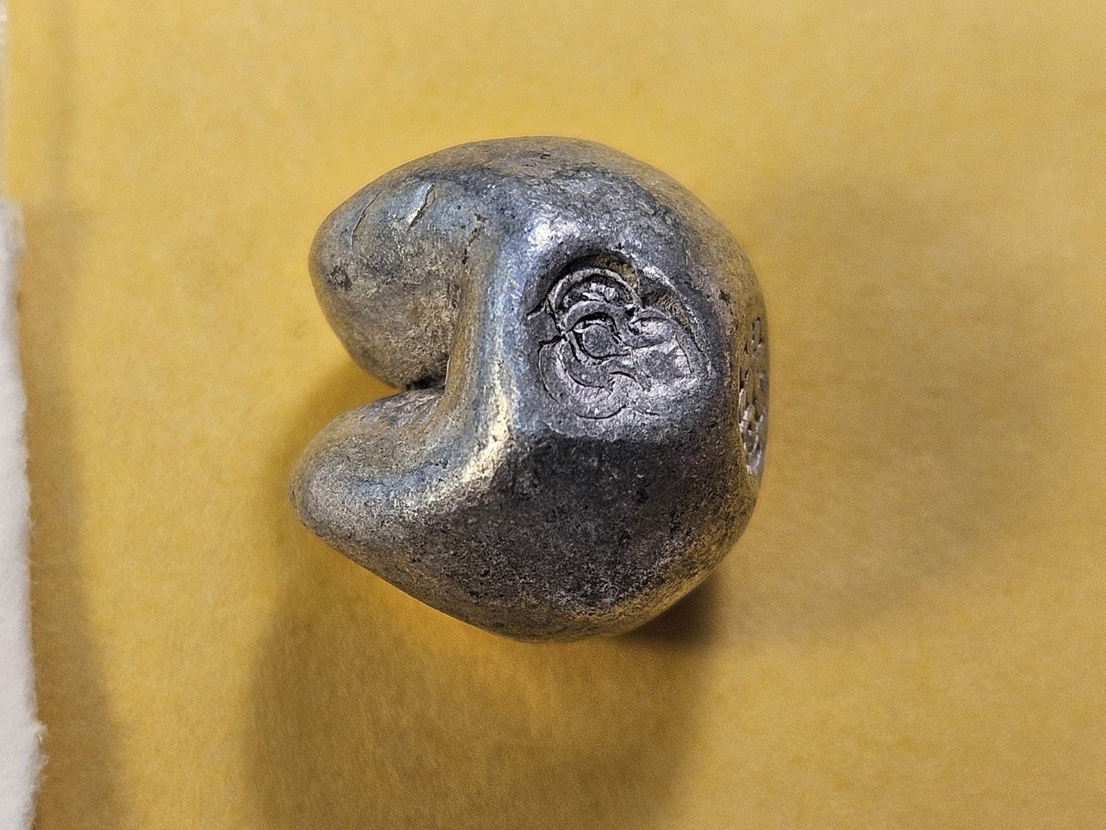 18th Century Siam Kingdom Silver 1 Baht: Bullet Money!