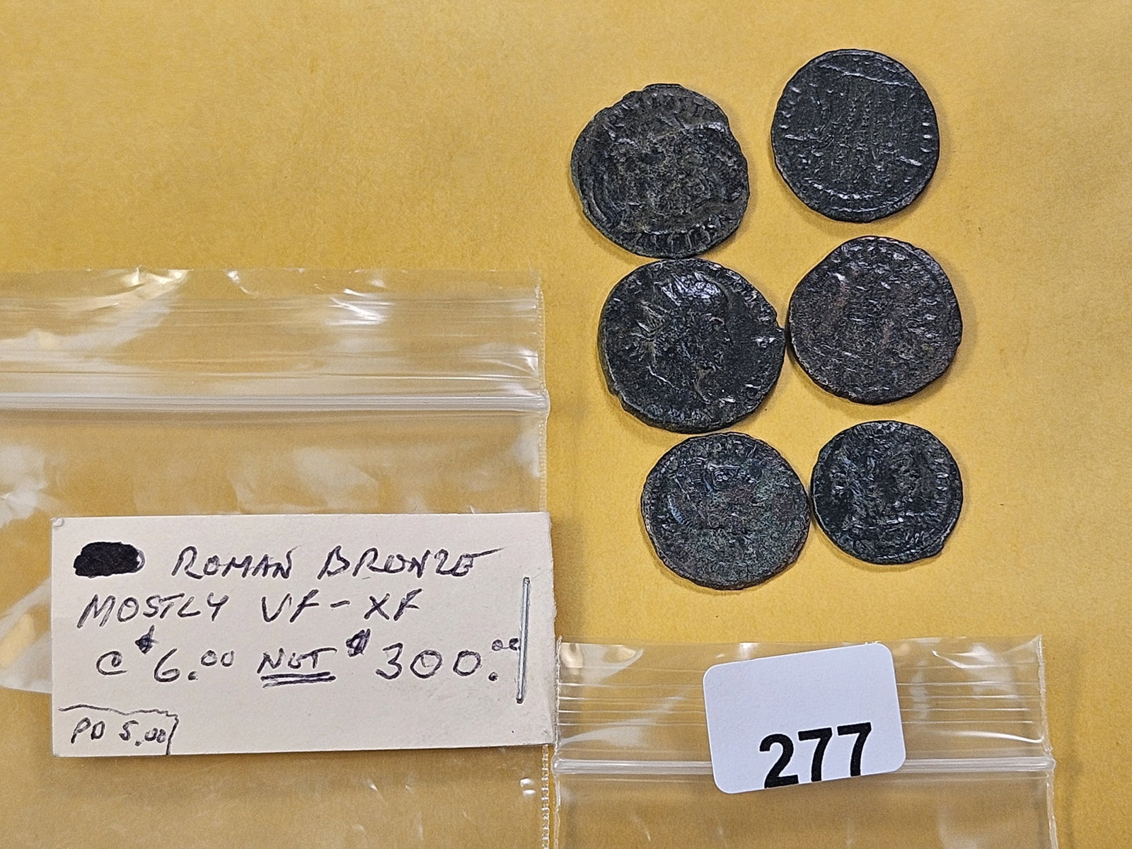 ANCIENTS! Six Roman Coins - 2