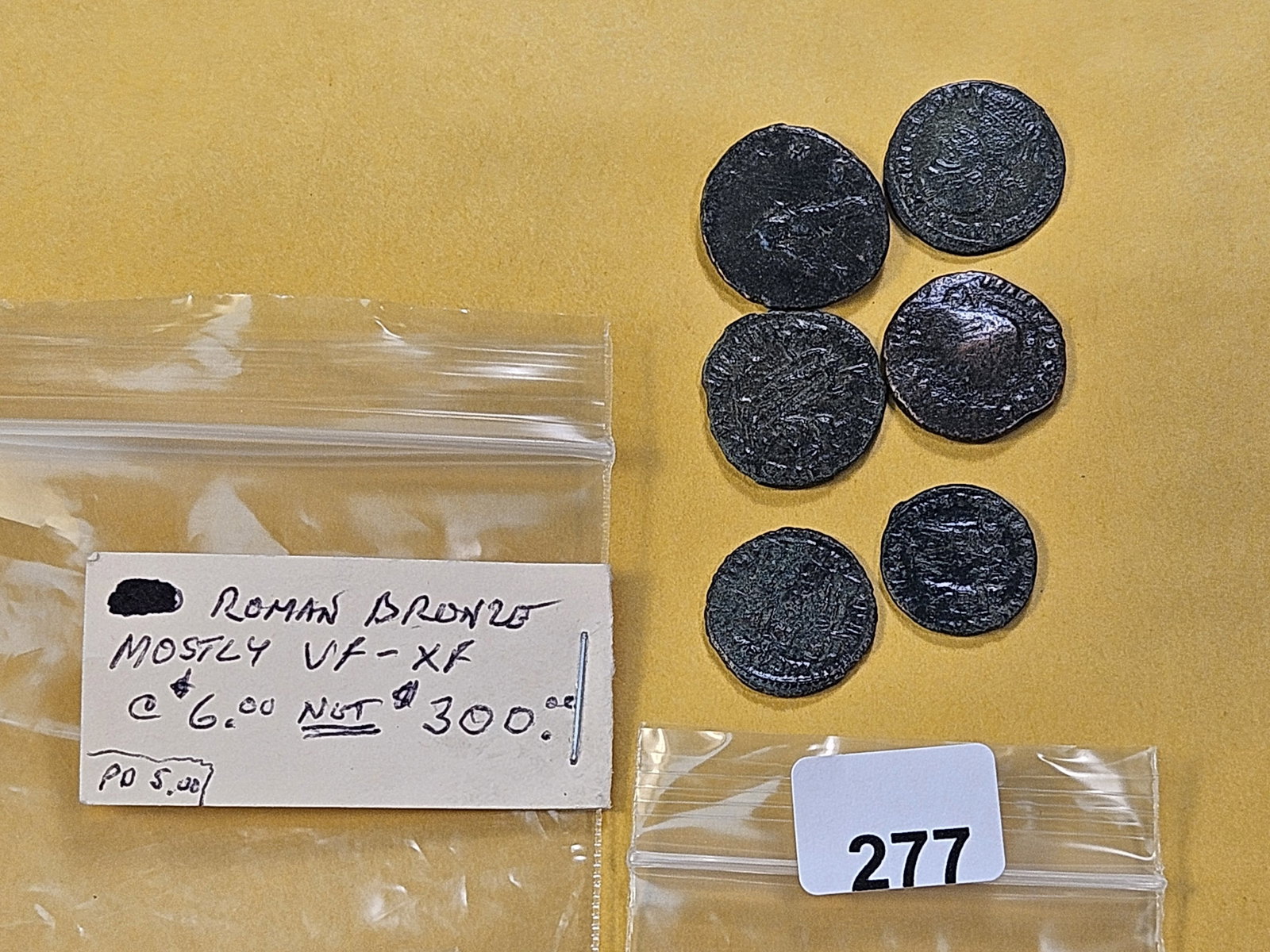 ANCIENTS! Six Roman Coins - 3