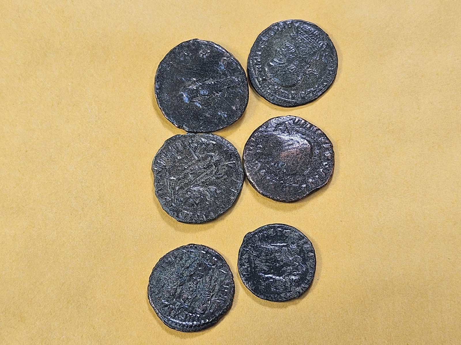 ANCIENTS! Six Roman Coins - 4