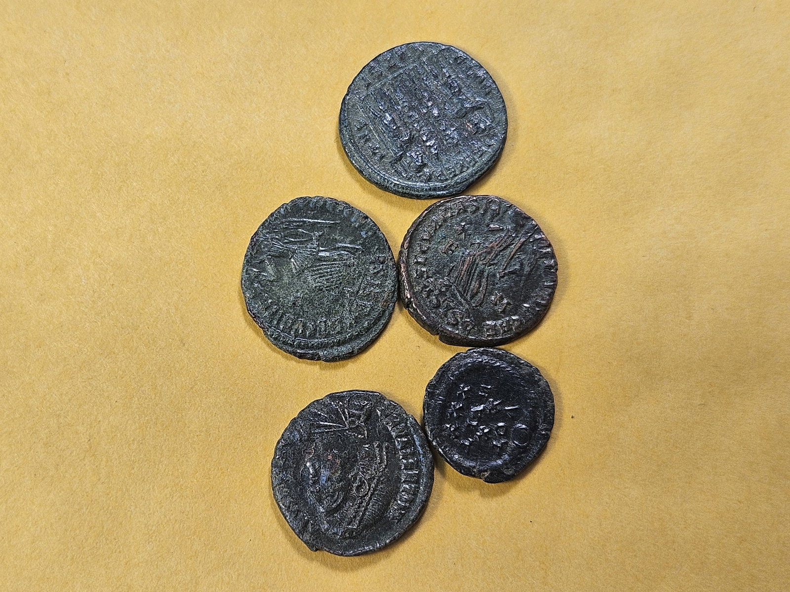 ANCIENTS! Five Roman Coins - 2