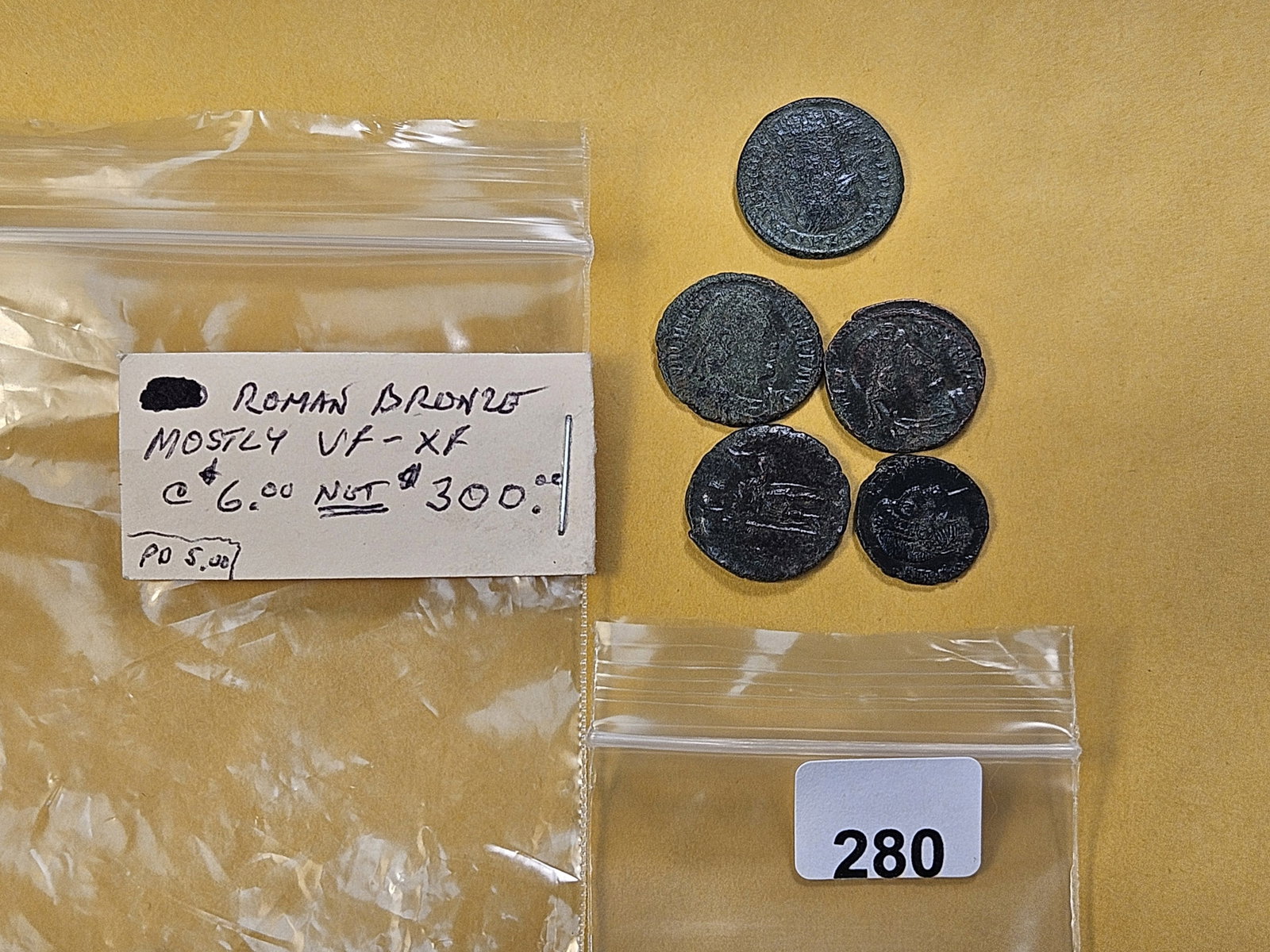 ANCIENTS! Five Roman Coins - 3