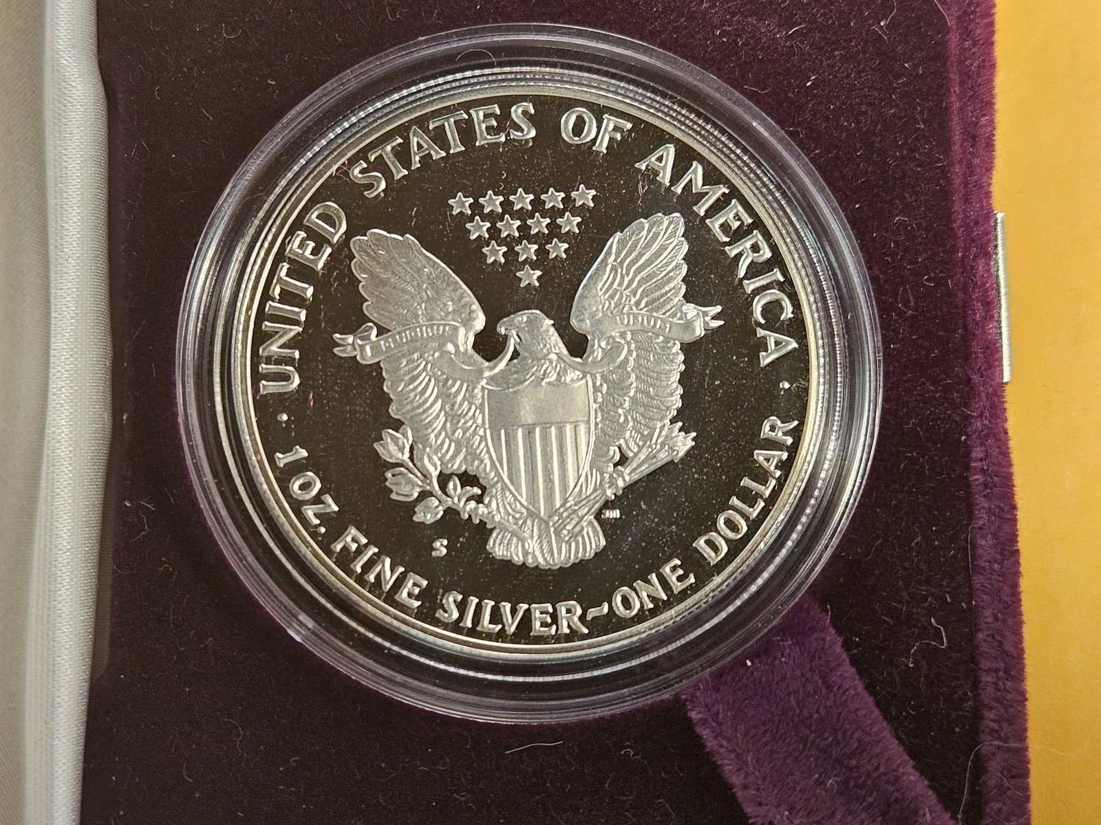 US Mint GEM Proof 1988-S American Silver Eagle - 4