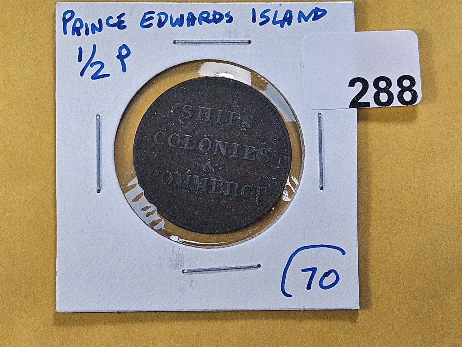 Prince Edwards Island Half Penny Token - 2