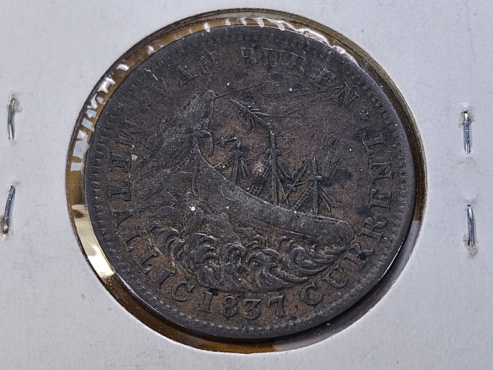 1841 Hard Times Token - 4