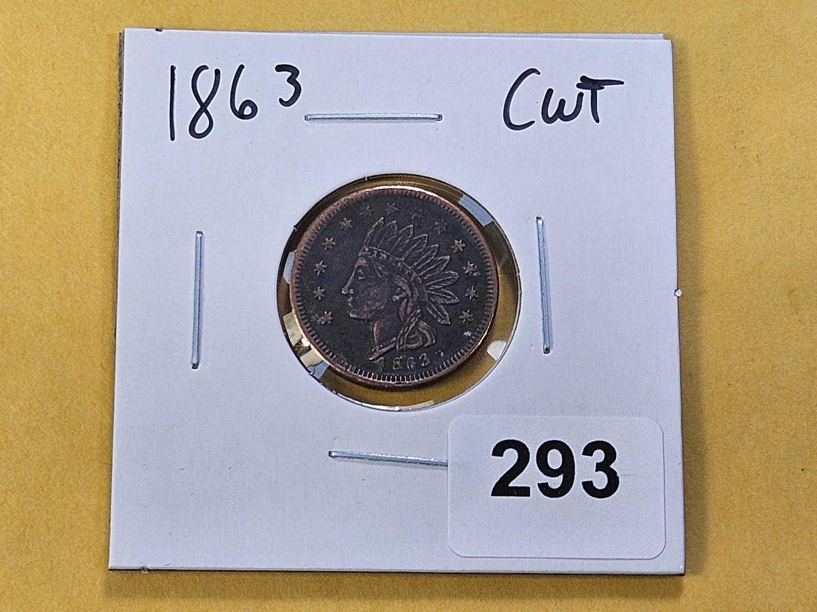 1863 Civil War Token - 2