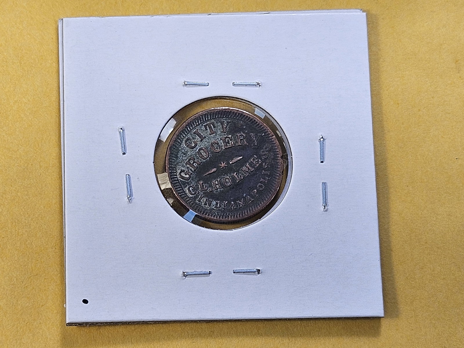 1863 Civil War Token - 3