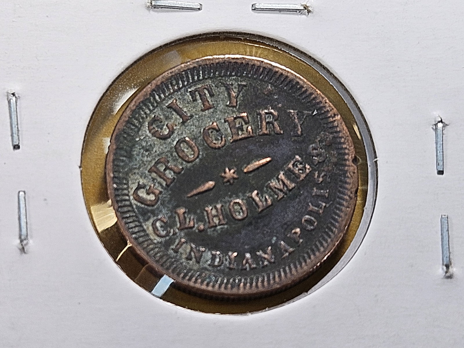 1863 Civil War Token - 4