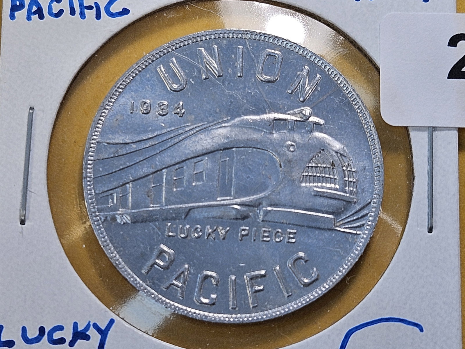 1943 Union Pacific Lucky Token (1 of 4)