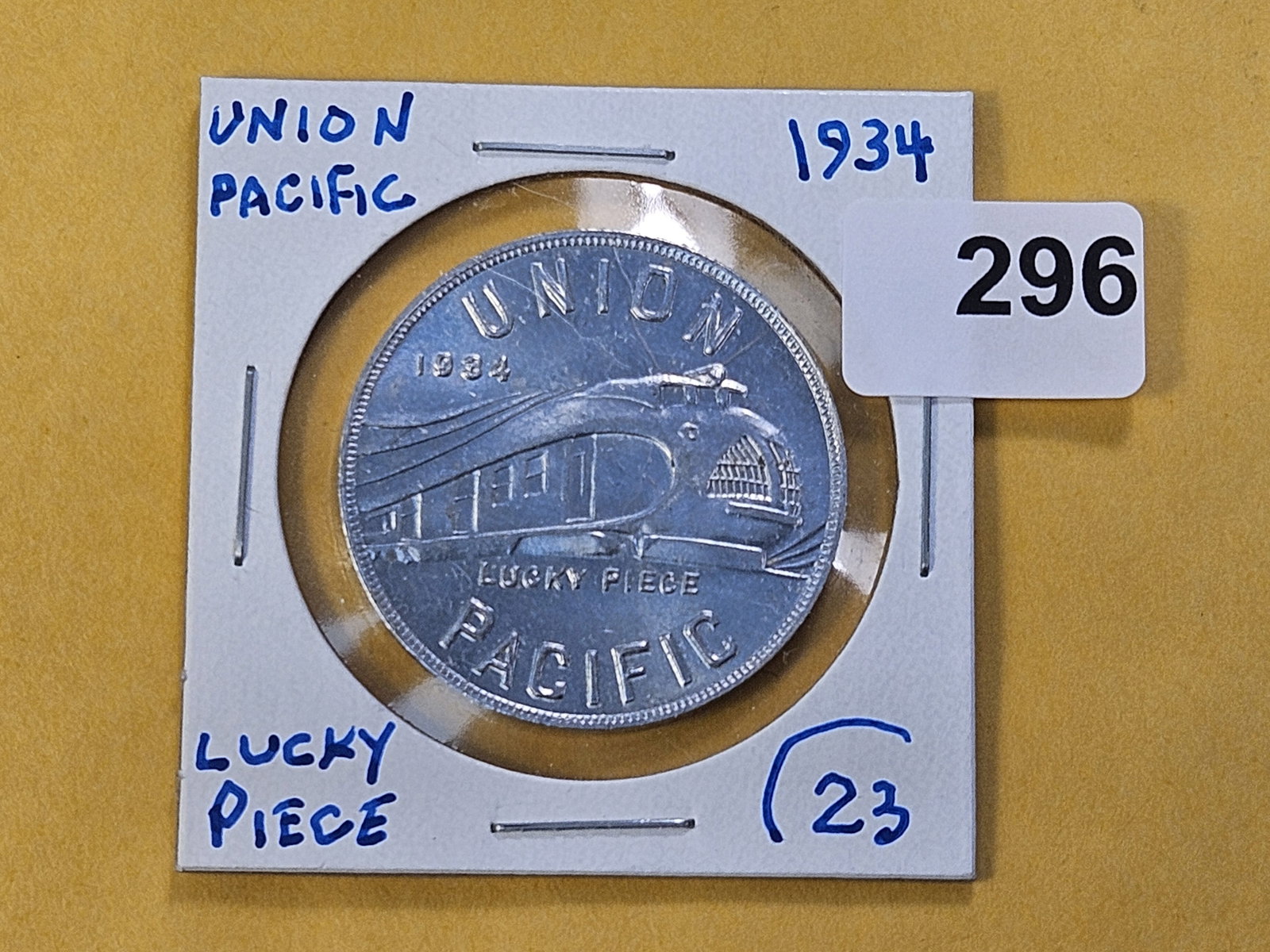 1943 Union Pacific Lucky Token - 2
