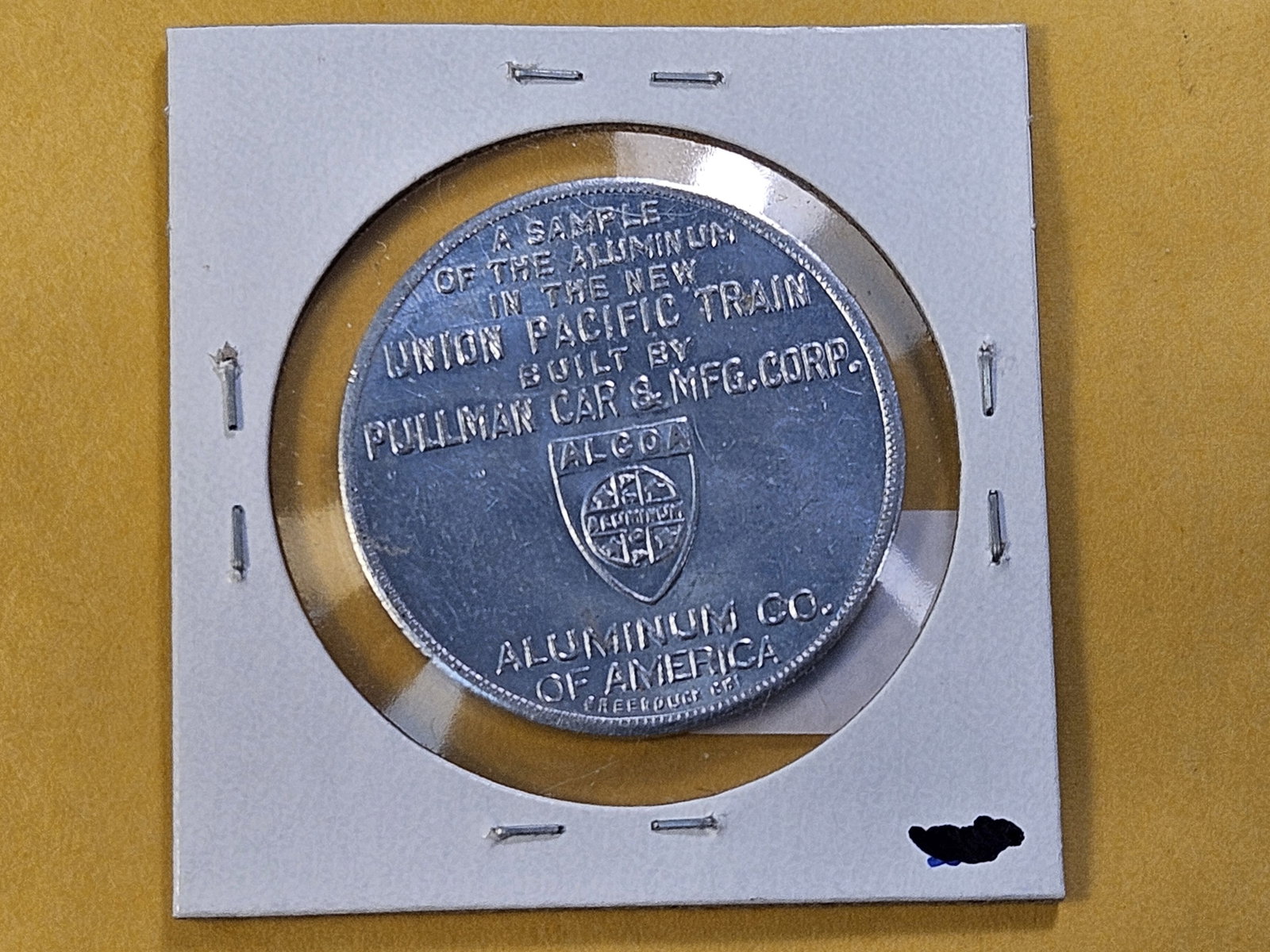 1943 Union Pacific Lucky Token - 3
