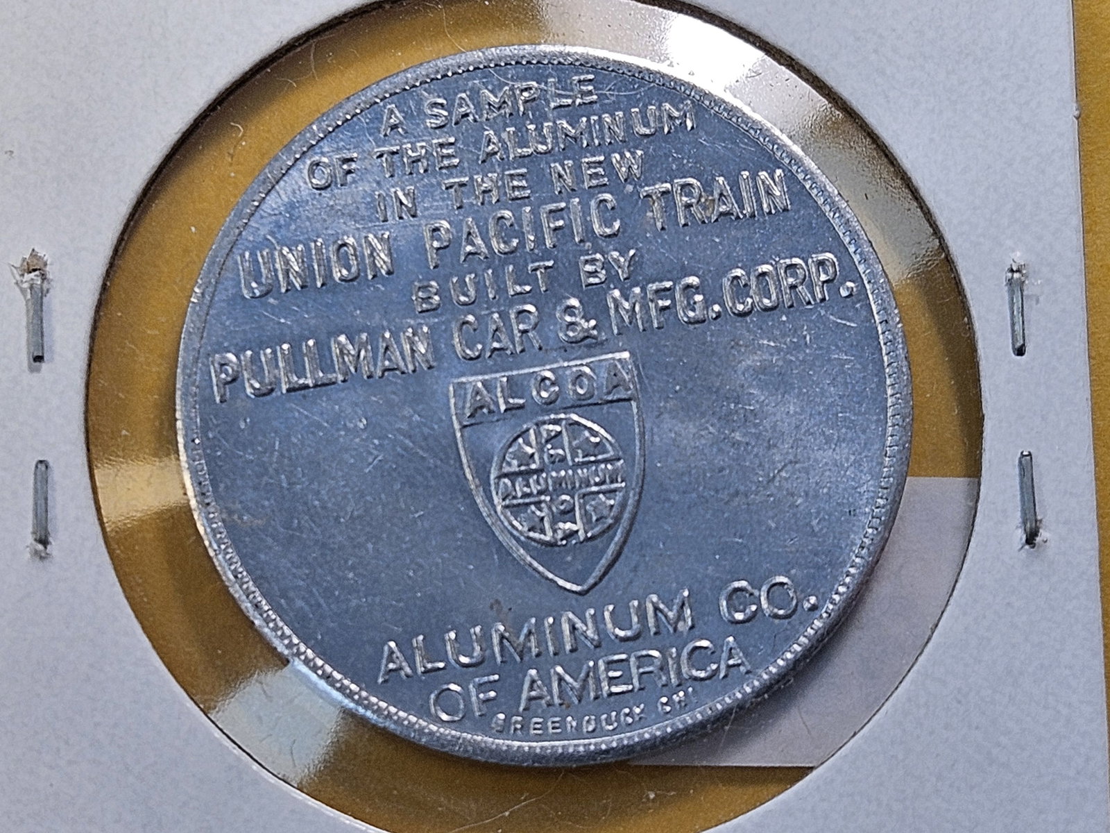 1943 Union Pacific Lucky Token - 4