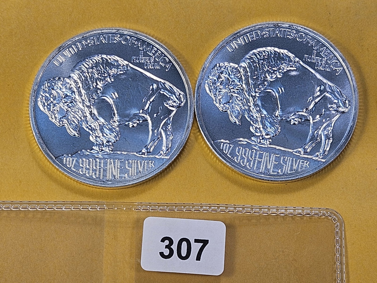 Two 1-Troy Ounce .999 Fine Silver Rounds - 3