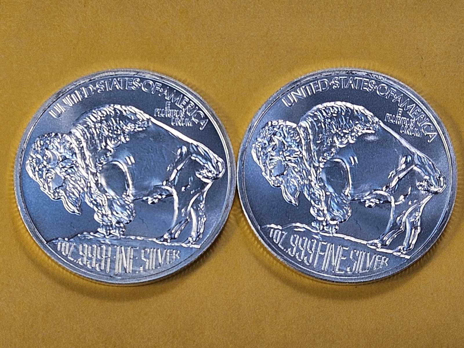 Two 1-Troy Ounce .999 Fine Silver Rounds - 4